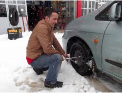 Lastikçilerde Kar Lastiği Kalmadı!