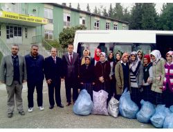 Öğrencilerden Suriyeli Sığınmacılara Yardım Eli