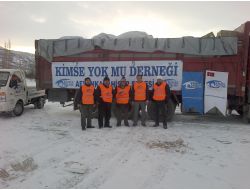 Kimse Yok Mu, Afyon'dan Suriye'ye Bir Tır Yardım Gönderdi