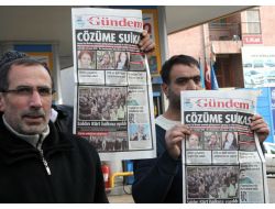 Bdp'liler Paris Cinayetlerini Protesto Etti