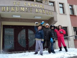 Çankırı Beyazlara Büründü