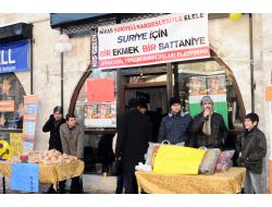 Sivas’ta Suriye İçin 'Bir Ekmek Bir Battaniye' Kampanyası Başlatıldı
