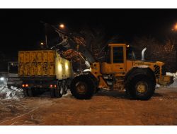 Ağrı'da Kar Temizleme Çalışmaları Gece-gündüz Sürüyor