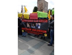 Bdp Antalya İl Teşkilatı Üyeleri, Paris’te Öldürülenler İçin Yürüdü