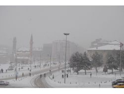 Sivas’ta, Kar Ve Tipi Ulaşımı Etkiledi!