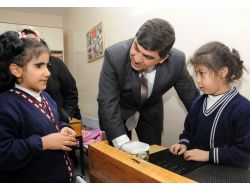 Fadıloğlu, Görme Engelli Öğrencileri Yalnız Bırakmadı