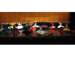 Kadın Semazenler Yoğun İlgi Gördü