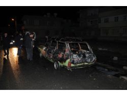 Kundaklanan Araç Alev Alev Yandı!