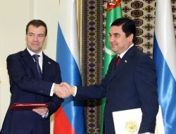 "Rusya,Türkmenistan'ın Stratejik Ortağı"