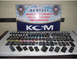 Denizli’de 95 Adet Kaçak Cep Telefonu Ele Geçirildi