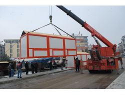 Turhal’da Seyyar Satıcılar Artık Daha Güzel Yerlerde Satış Yapacak