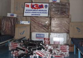 12 BİN PAKET KAÇAK SİGARA
