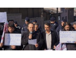 Mazlumder'den Fransa Büyükelçiliği Önünde Mali Protestosu