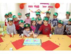 Burç Anaokulu Öğrencilerine Sürpriz Yaş Günü Partisi