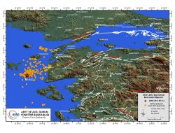 Afad: Ege Denizi'nde Bir Haftada 266 Artçı Meydana Geldi