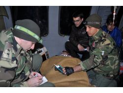 Köylerdeki Hastaların İmdadına Mehmetçik Yetişti