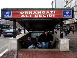 Bursa'daki Altgeçitler Elden Geçirildi