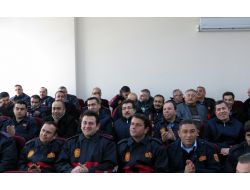 İtfaiye Personeline Hizmet İçi Eğitim Verildi