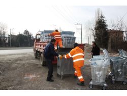 Çubuk Belediyesi'nden Mahallelere 400 Yeni Çöp Konteyneri