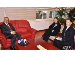 Alman Başkonsolos Wolke, Edirne Valisi Duruer'i Ziyaret Etti