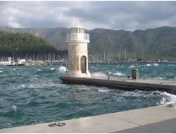 Marmaris'te Lodos Etkili Oluyor