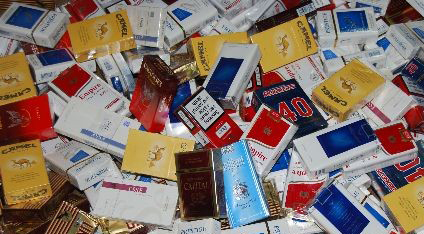 8 ilde kaçak sigara operasyonu