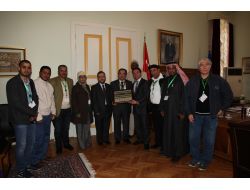 Suudi Gazeteciler, Bursa Büyükşehir Belediyesi'ni Ziyaret Etti