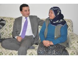 Şabanözü Kaymakamı Şehit Ailelerini İlçe Bürokratlarıyla Kardeş Yaptı