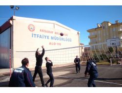 İtfaiye Personeli İçin Spor Sahası