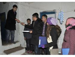 Midyat’ta Fakirler Kapı Kapı Dolaşılarak, Tespit Ediliyor