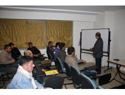 İnşaat Ustalarına Eğitim Veriliyor