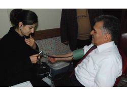 Melikgazi Belediyesi Çalışanları Kan Bağışında Bulundu