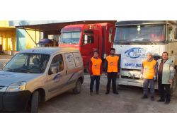 Suriyeli Mülteciler İçin 6. Yardım Tır'ını Yola Çıktı