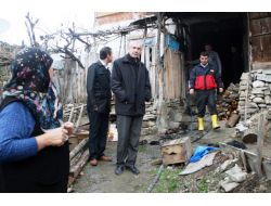 Ahşap Evde Çıkan Yangında Bir Kişi Yaralandı