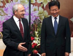 Kılıçdaroğlu, Uygur Bölgesi Komünist Parti Sekreteri Zhang İle Görüştü