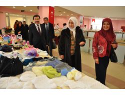 Hayırsever Melek İpek, Gölbaşı Belediyesi'nin Paylaşım Noktası'nı Ziyaret Etti