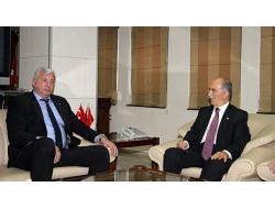 Filibe Valisi Dimitrov, Bursa Valisi Harput'u Ziyaret Etti