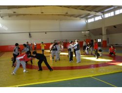 Bayan Güreş Milli Takım Kampı Demirkazık'ta Başladı