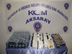 Aksaray Emniyeti 7 Bin 840 Adet Kaçak Hap Ele Geçirdi