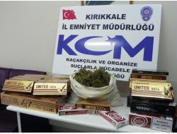 Leydi Adlı Narkotik Köpeği Otobüsteki 3 Kilo Esrarı Buldu