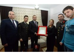 Şehit Astsubayın Ailesine Şehadet Belgesi Verildi