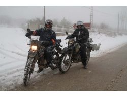 Uludağ'a Sıradışı Motor Yolculuğu Şaşırttı