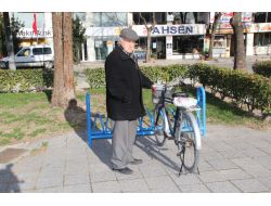 Sakarya’da Bisikletler İçin Park Yeri Yapılıyor
