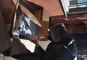 TIR'DA KAÇAK SİGARA