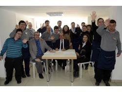 Eğitilebilir Zihinsel Engelliler Garsonluk Mesleği Eğitim Kursu Sona Erdi