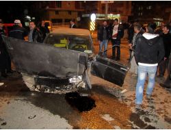 Ünye Sanayi Sitesi Girişinde Trafik Kazası