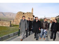 Hasankeyf’in Yeni Gezi Güzergâhında İncelemeler Yapıldı