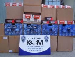 İş yerinde sattığı kaçak sigaralar polise takıldı