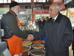 Mtso Başkan Adayı Erşan, Esnafın Sorunlarını Dinledi