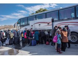 Suriye’den Tahliye Edilen Rusya Vatandaşları Moskova’ya Geldi
